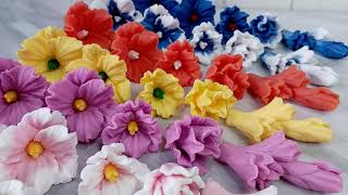 Гладиолусы и Физалис. Новые силиконовые формы для мыла. Цветы. New silicone molds for soap.Flowers.
