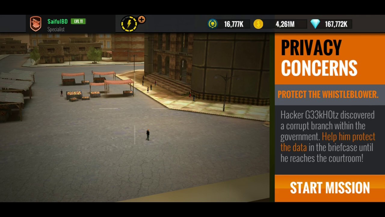 PRIVACY CONCERNS SNIPER 3D 