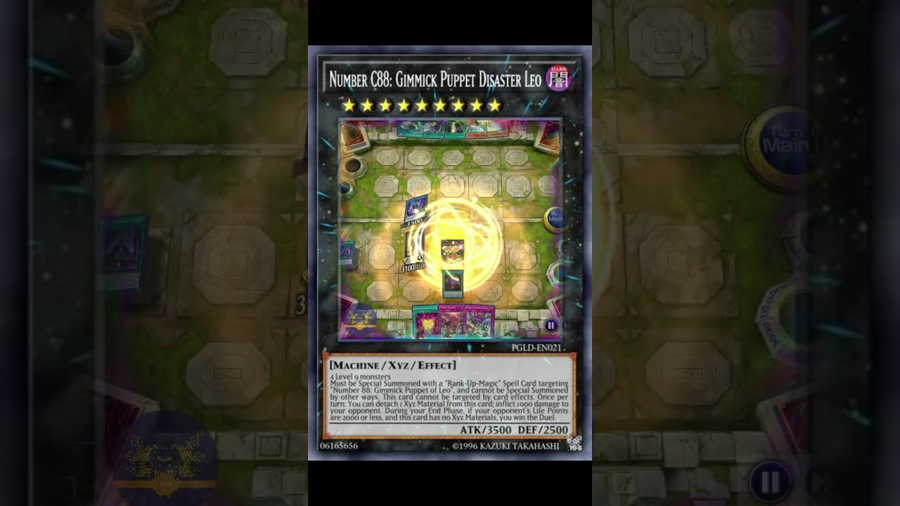 XYZ Summoned, Number C88: Gimmick Puppet Disaster Leo