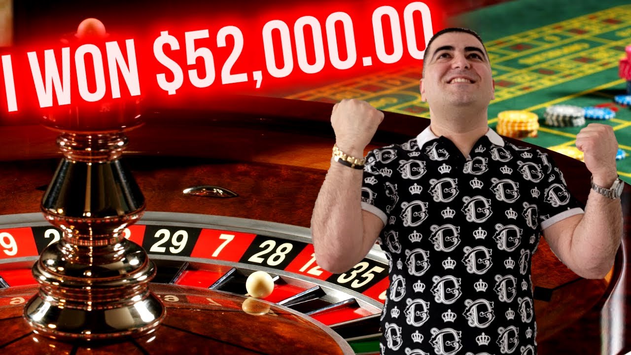 $5,000.00 Bet High Stakes Roulette In Las Vegas Casino ! Winning Huge Money At Casino Table Game