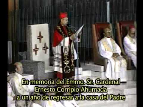 HOMENAJE AL CARDENAL ERNESTO CORRIPIO AHUMADA