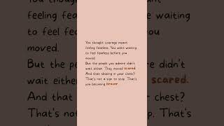 To the one who wasn't brave yet #Shorts