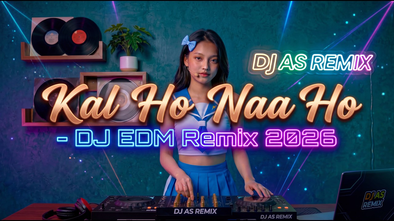 Kal Ho Naa Ho Viral TikTok 🎶 DJ EDM Remix Full Bass 2026 | Cover Version DJ AS Remix Project