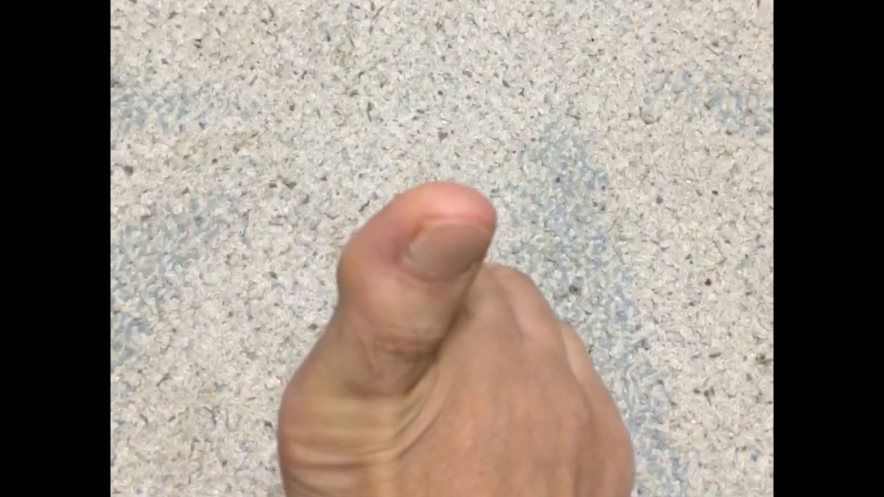 足の指の可動域が他の人より異常に広い Youtube