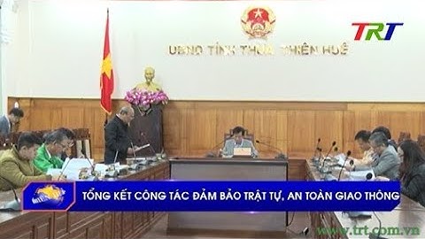 Tổng kết công tác đảm bảo trật tự, an toàn giao thông