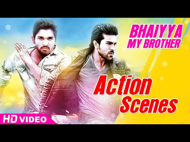 Bhaiyya My Brother Malayalam Movie HD | Action Scenes | Allu Arjun | Ram Charan class=