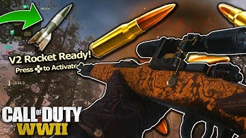MY FIRST SNIPING V2 ROCKET with the KAR98K! COD: WW2 SNIPER V2 ROCKET!