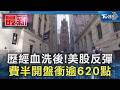 歷經血洗後!美股反彈 費半開盤衝逾620點｜TVBS新聞