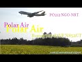✈[4K] 菜の花満開🐝🌸香りもすごい！ Polar Air B747-8F 2機 landing @Narita Airport rwy34L(NRT/成田空港)