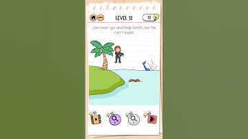 Brain Test 2 (Smith and Joe - Part 1) Level 12 #braintest2 #braintestlevel #braingame #gameplay