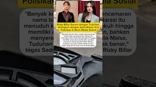 Rizky Billar Geram dengan Tuduhan Selingkuh dengan Asila Maisa, Kini Polisikan 6 Akun Media Sosial