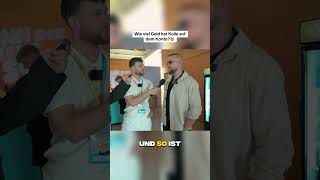 Wie viel Geld hat Kolle auf dem Konto?🤯@denizon3867 #denizon #kollegah #kontostand