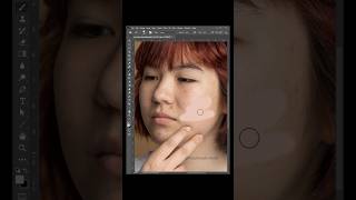 Pro Level Face Retouching in Photoshop | Easy way to retouch photos in Photoshop #shorts #photoshop