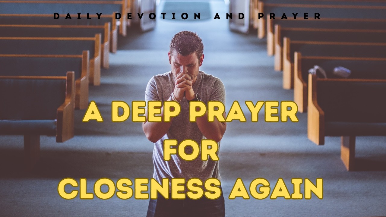 Come Back to the Secret Place, When You Feel Distant From God