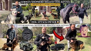 Biggest Dog Kennel Of German Shepherd In Uttarakhand |2 Bhaiyo ने shuak में बना डाला करोड़ो ka farm