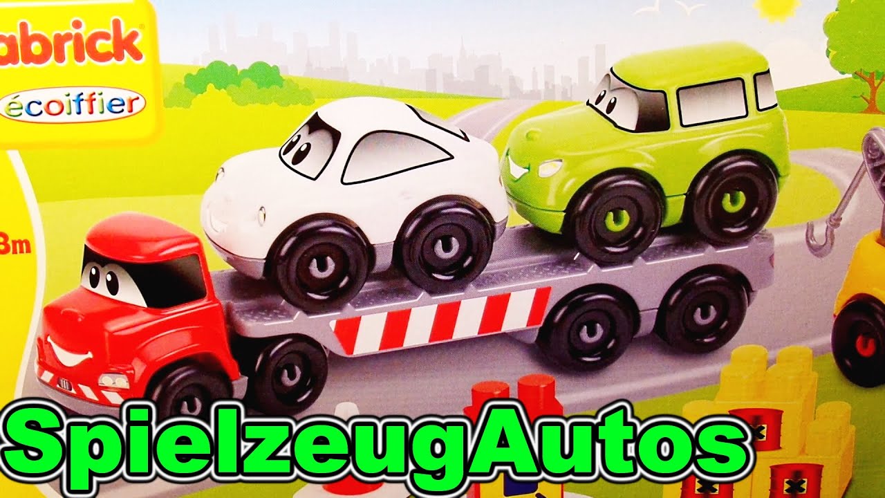 Kinderautos Spielzeuge ab 18 Monate Spielset Unboxing Autos für
