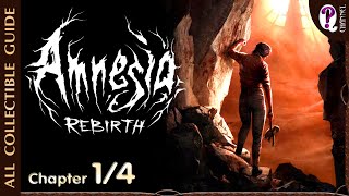 Amnesia: Rebirth || Full playthrough with all collectibles guide. Chapter 1/4. No commentary