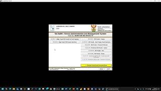 SA SAMS Export and Import