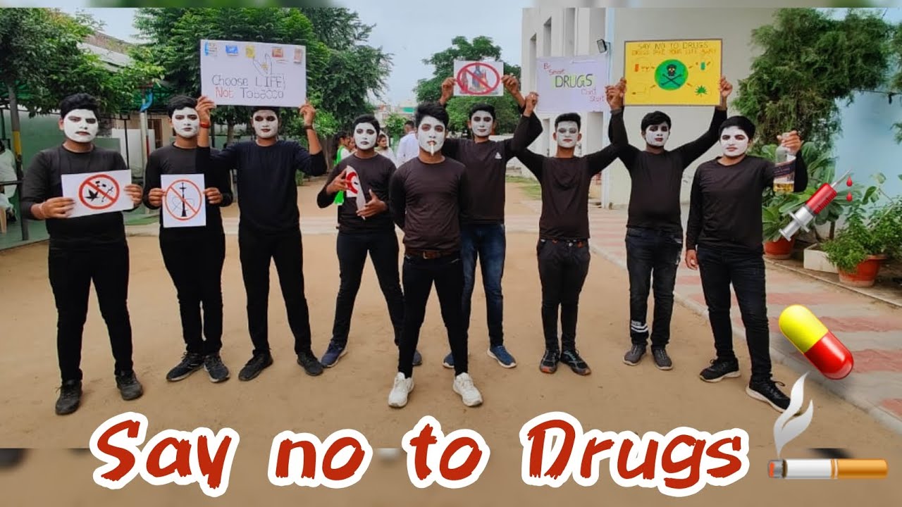 Say No To Drugs MIME ACT 