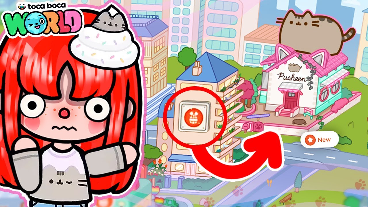 PUSHEEN HAUS in TOCA BOCA 🐾 NEUE LIFE HACKS & SECRETS in Toca Boca World