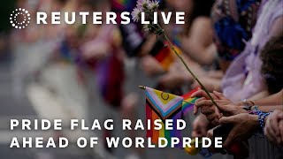 LIVE: Pride flag raised in DC ahead of WorldPride
