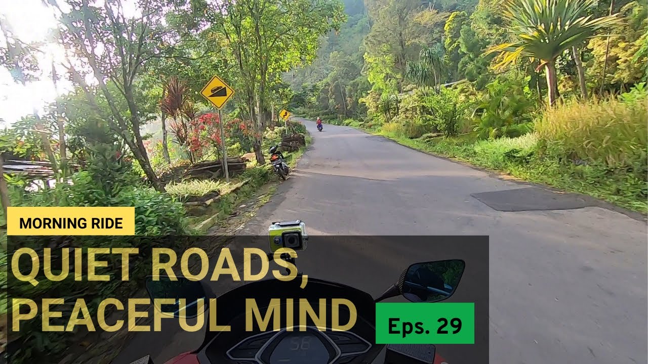 Morning Ride: Cikalongkulon - Cianjur #29 | Rural to Urban. Pure Road Ambience, No Talking