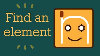 Finding element on a web page | #nRoBo #testautomationframework