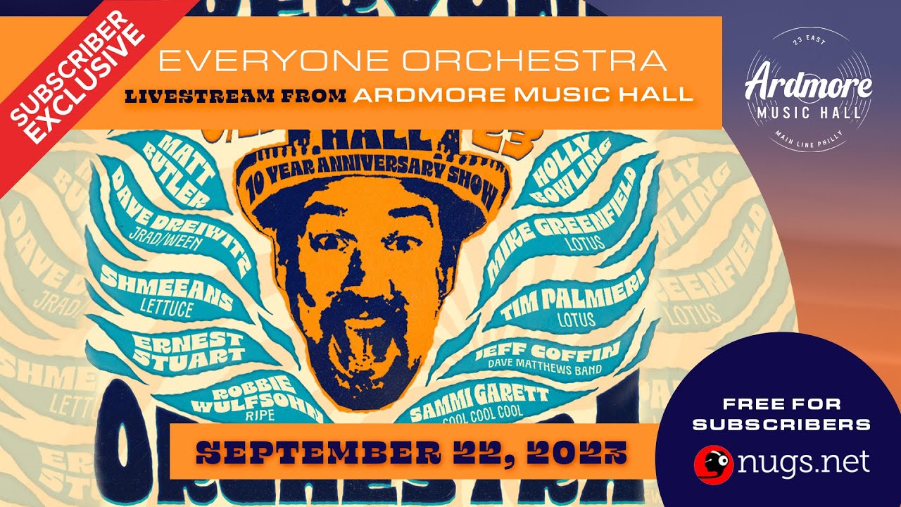 Everyone Orchestra 9/22/23 Ardmore, PA YouTube