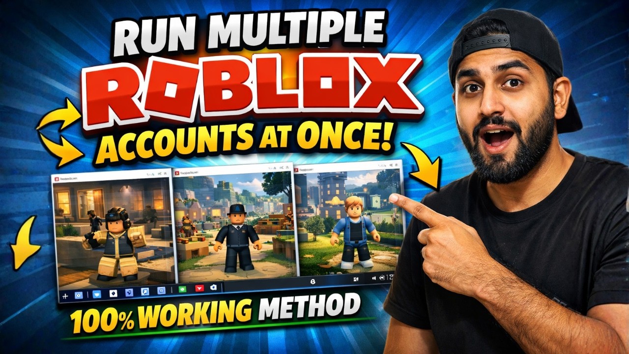 How to Run Multiple Roblox Accounts at Once (Multi Instance Tutorial for PC)