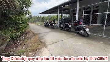 T.2473 bán ngôi nhà vườn ao cá miền Tây 1000 m2 đường xe ô tô có 170 m2 thổ cư gần khu công nghiệp