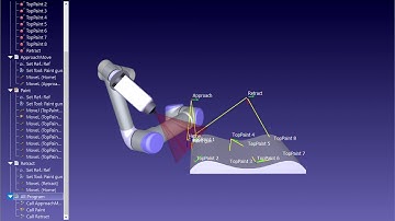 RoboDK Spray Gun- Side View