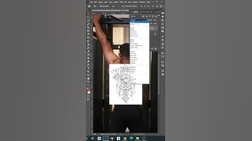 Blend Tattoo on the body in Photoshop