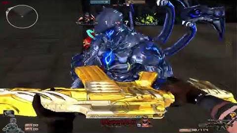 Lại có phiên bản cf offline thứ 2 có súng liên hoàng cận chiến ( m4a1 prism beast noble gold)