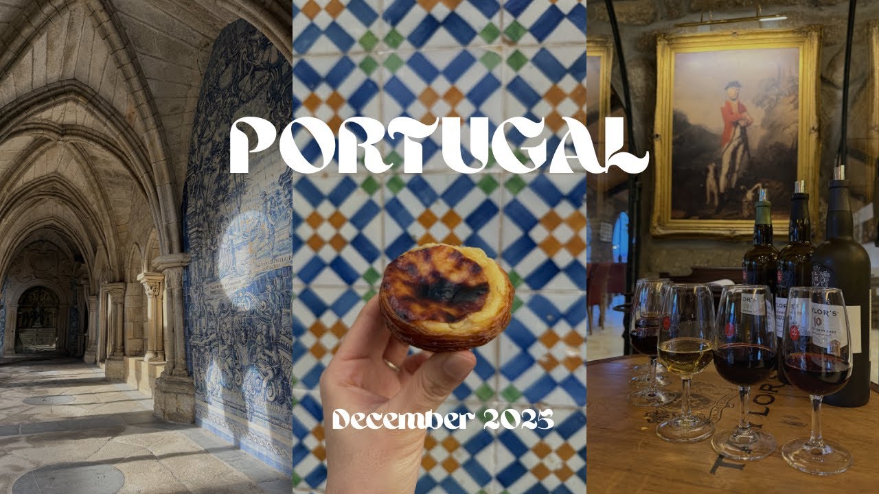 【trip vlog】 ポルトとリスボンを巡るポルトガル4泊5日🇵🇹 | エッグタルトにポートワイン、ポルトガルの美食に酔いしれる旅 | アラサー夫婦旅 | 2025.12