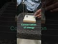 Newton cradle, Conservation of momentum and energy #experiment #science #shorts #education #school