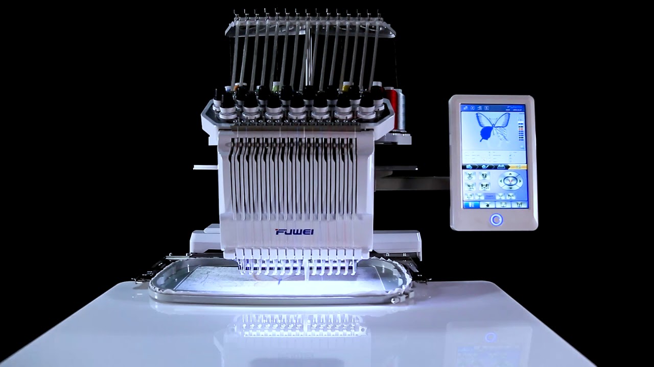BF1500 single head computerized embroidery machine FUWEI embroidery