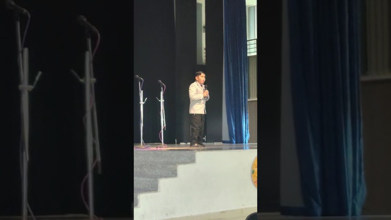 Secured 2nd Position 🥈 | Declamation Competition