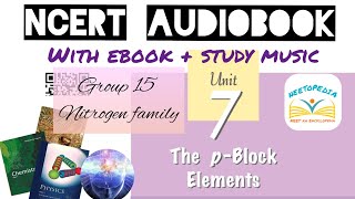 P- block elements| Group 15 ( Nitrogen family) | ebook + study music | Neetopedia