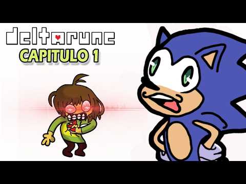 HonixPl4Y reacciona - DELTARUNE CAPÍTULO 1 Resumido con Muñequitos