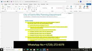 PowerPoint 365/2021 Modules 1-3 SAM Capstone Project 1a | City of Santa Rita Planning Department