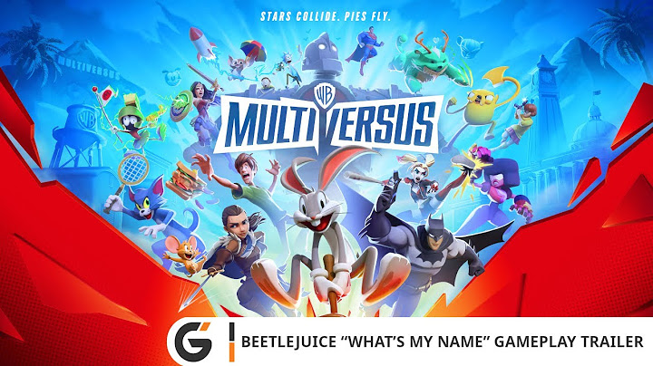 MultiVersus - Beetlejuice “What’s My Name” Gameplay trailer (USK) (DE)