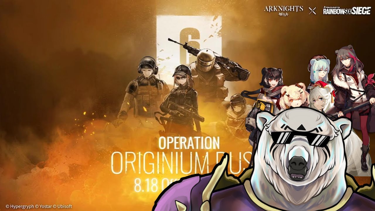 [Arknights] Operation Originium Dust - R6 Siege Collab! - YouTube