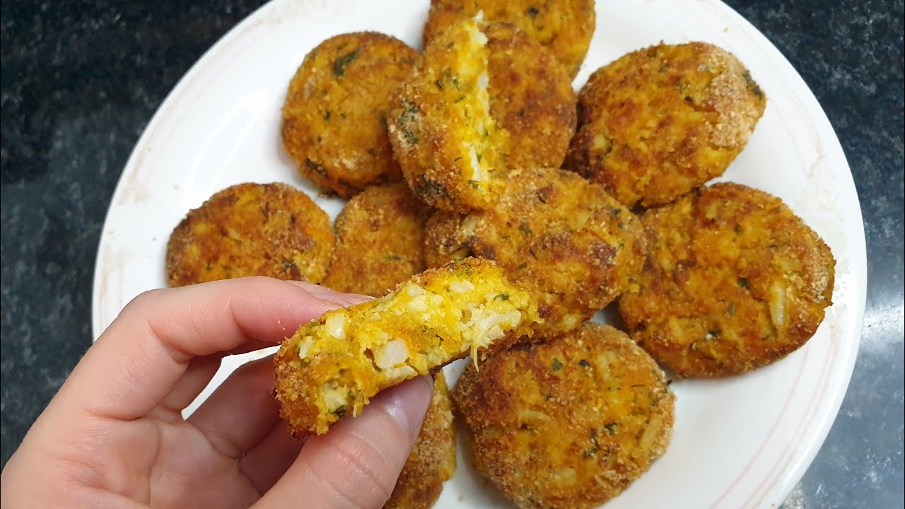 Qofte me Lulelaker pa Vaj | Healthy Cauliflower Patties Snack