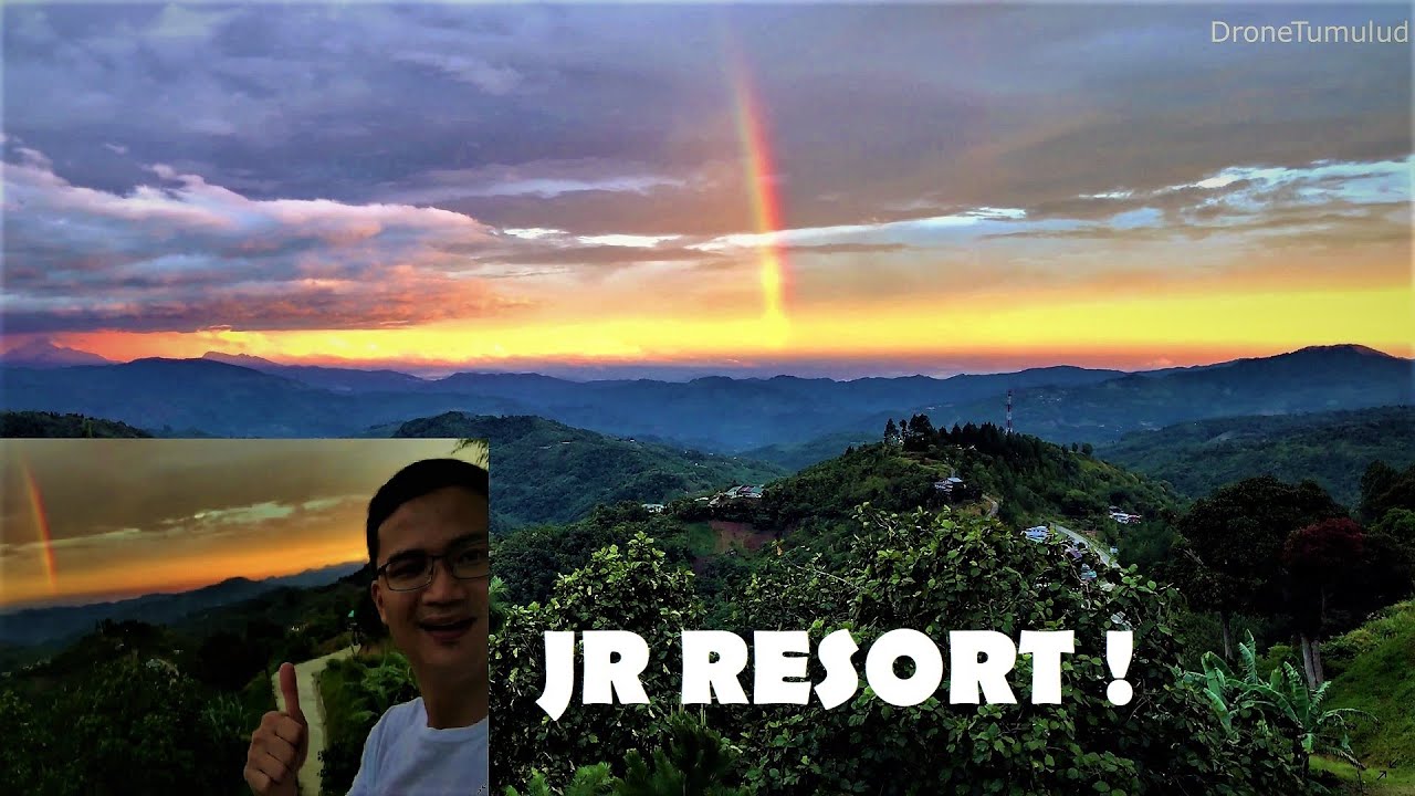 Jasni Rijan Resort Kundasang Ranau Sabah | Memukau ! Pemandangan Warna Langit Pelangi Senja.