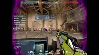 AIM TRAINING IN THE RANGE! | VALORANT