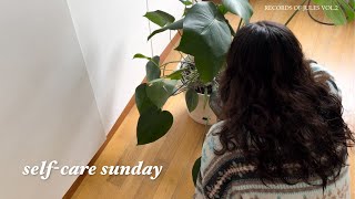 daily vlog 🍰 ep: self-care sunday, plants, lovely pets, baking, cake personality test?