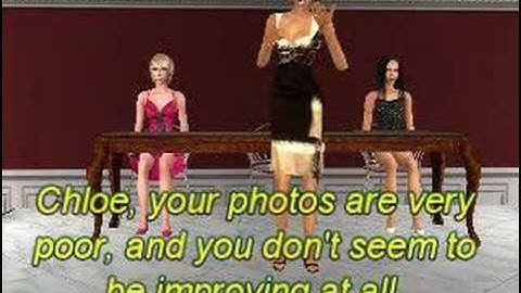 SNTM C2E2P2/2 --- Sims Next Top Model Episode 2