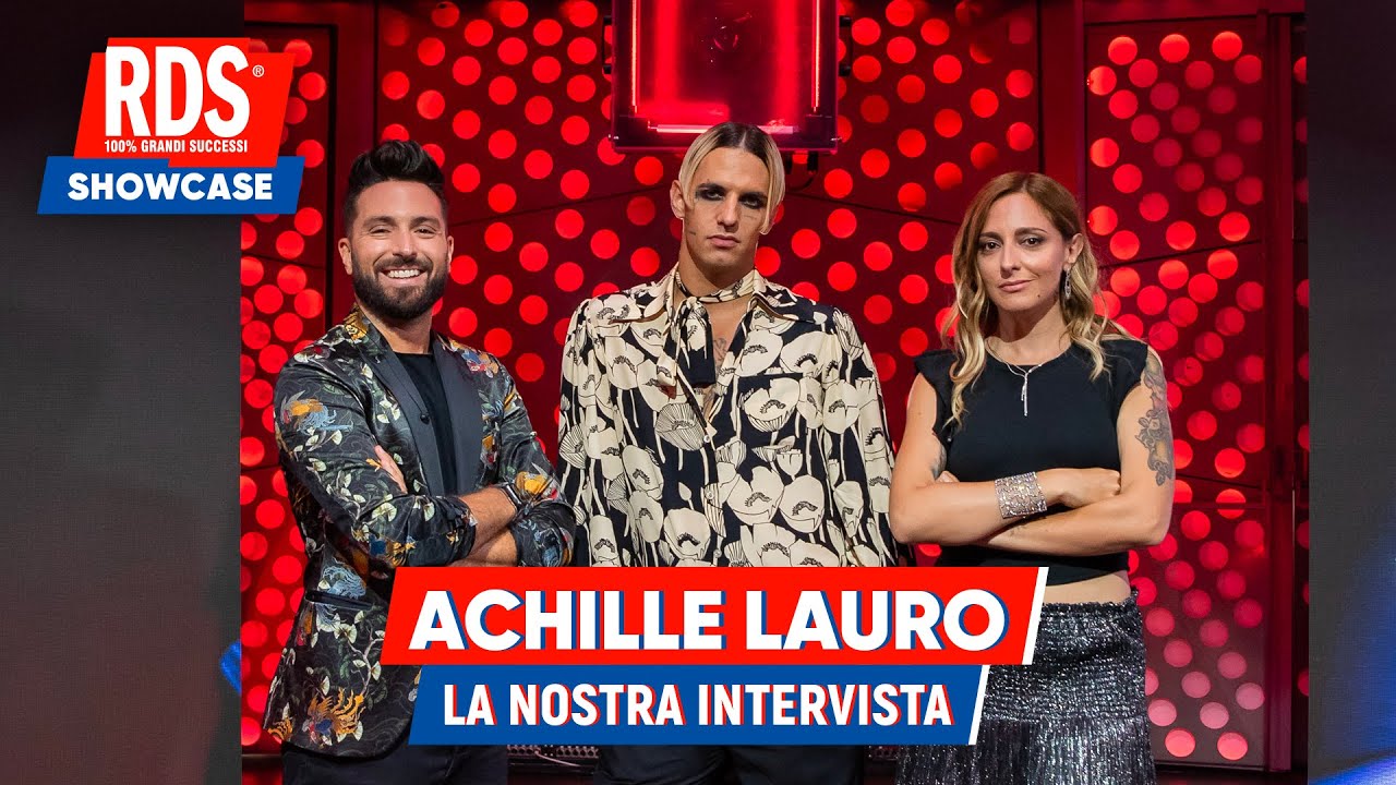 RDS Showcase Achille Lauro: l'intervista esclusiva