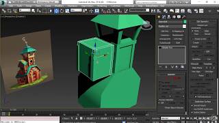 3ds Max Tutorial - Blocking out the balcony