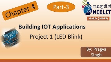 #3 #iot #chapter 4 | olevel | practical-1 | led blink by arduino simmulator ( tinkercad circuit)